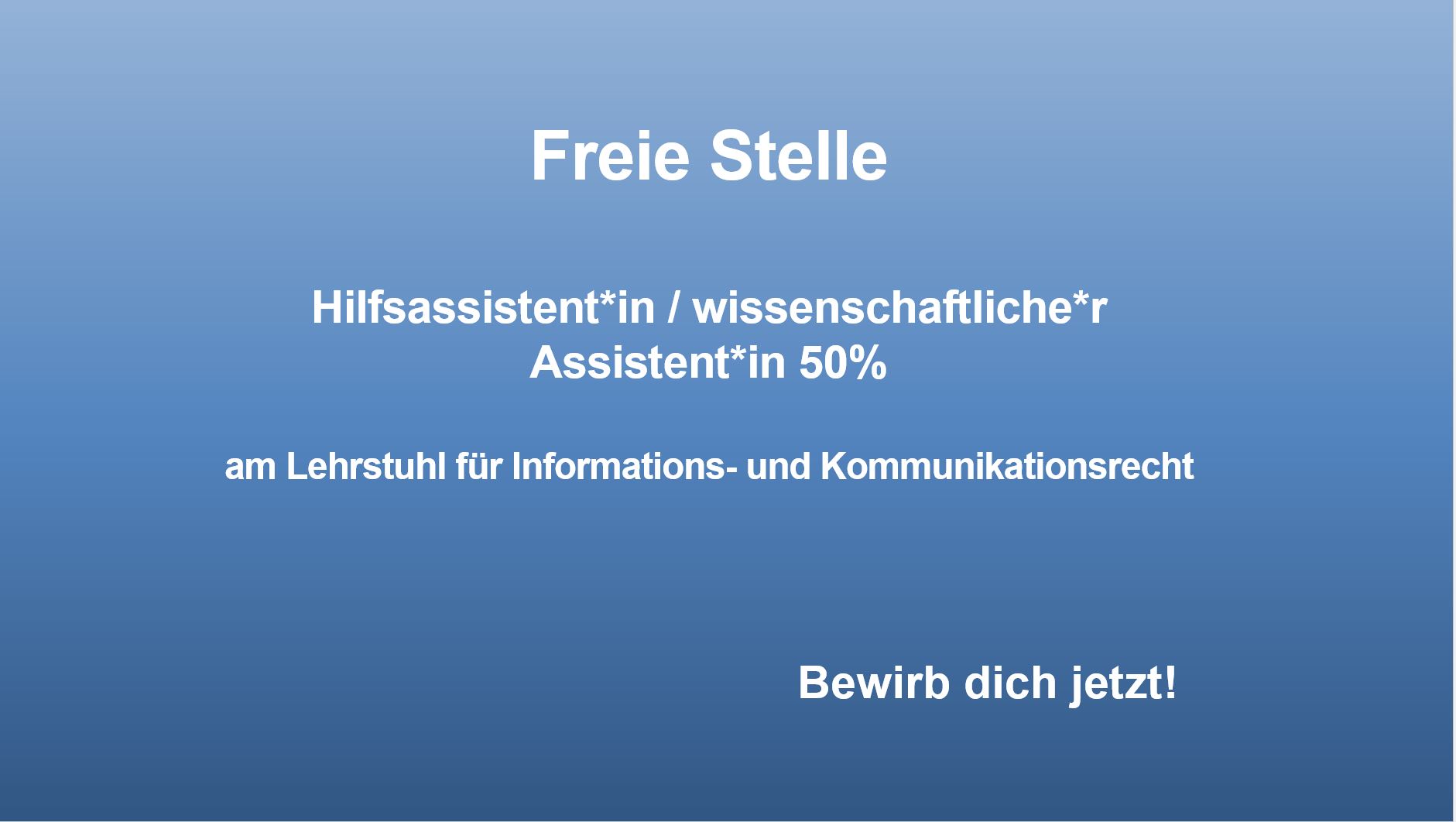 Freie Stelle Lst.